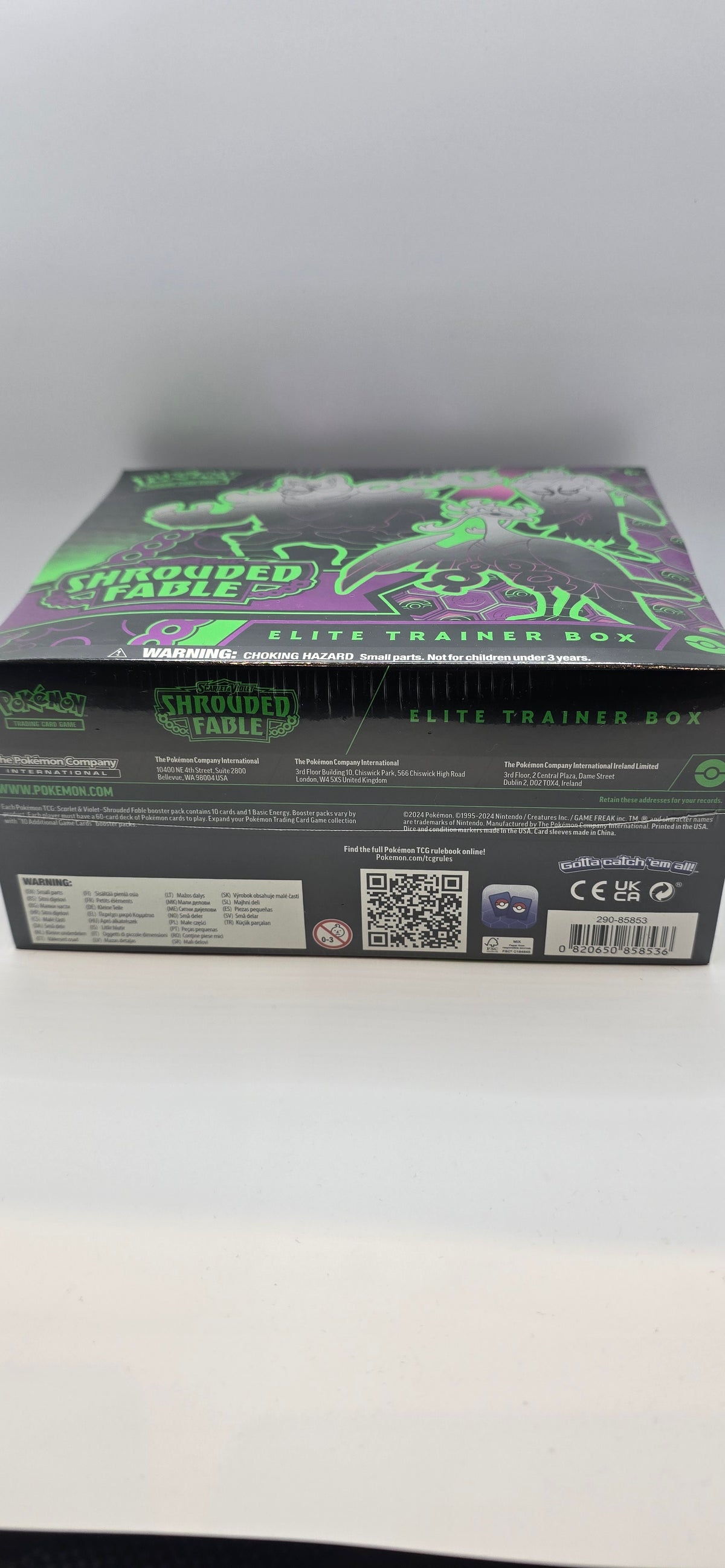 Pokémon TCG Scarlet & Violet Shrouded Fable Elite Trainer Box – Sealed