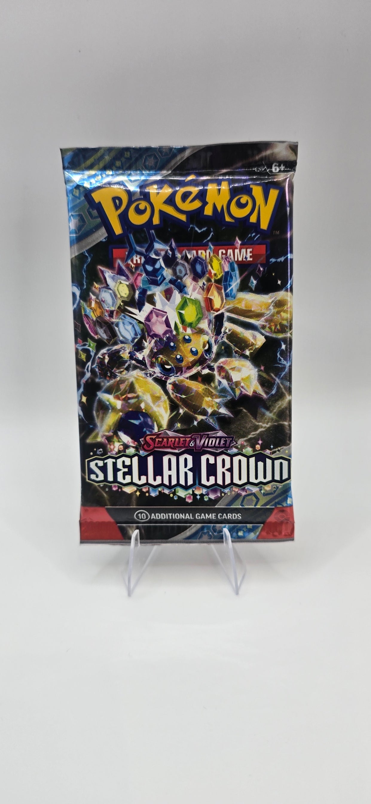 Pokémon TCG: Stellar Crown Booster Pack (Random Artwork)