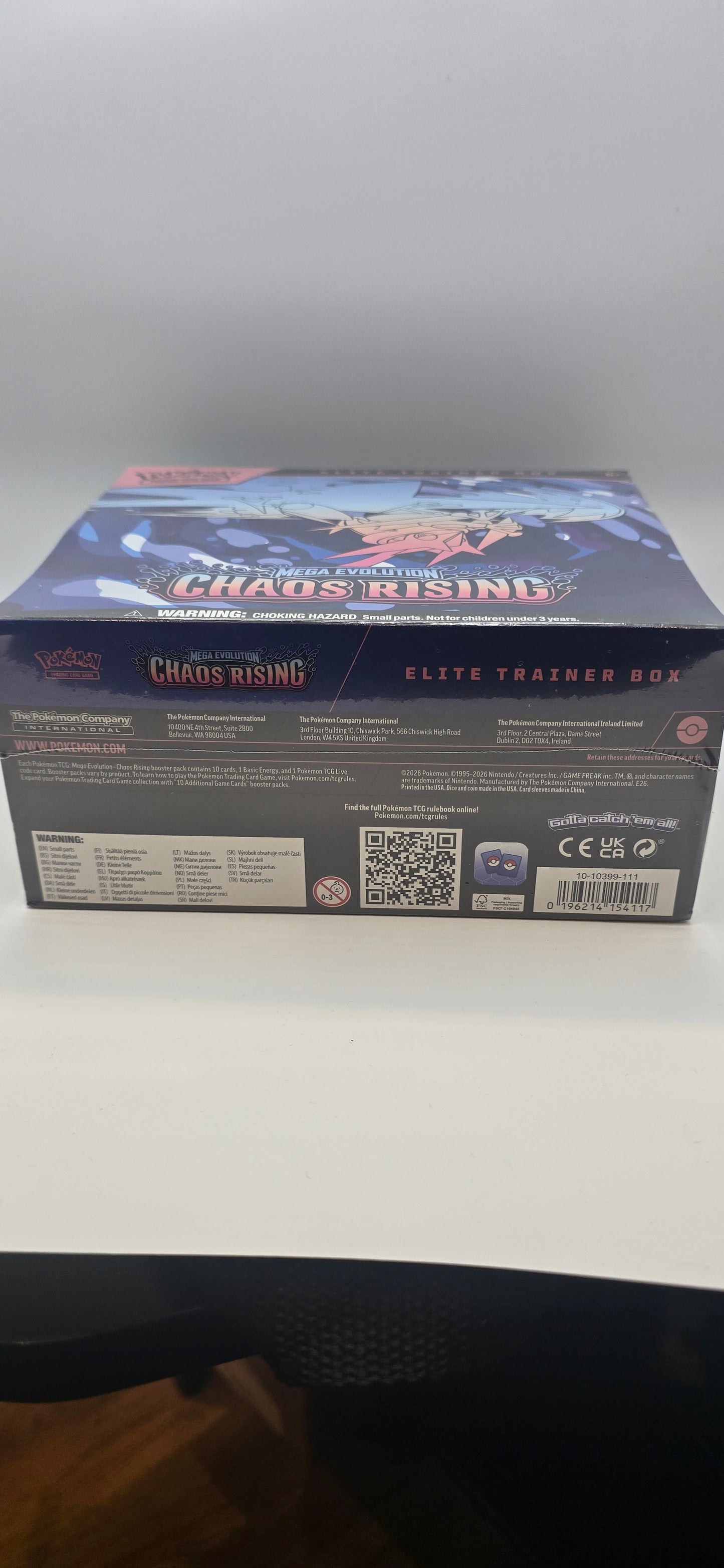 Pokémon TCG: Mega Evolution – Chaos Rising Elite Trainer Box (ETB) – Sealed