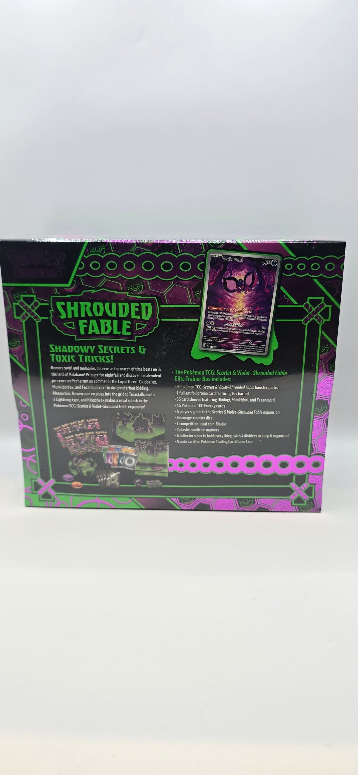 Pokémon TCG Scarlet & Violet Shrouded Fable Elite Trainer Box – Sealed