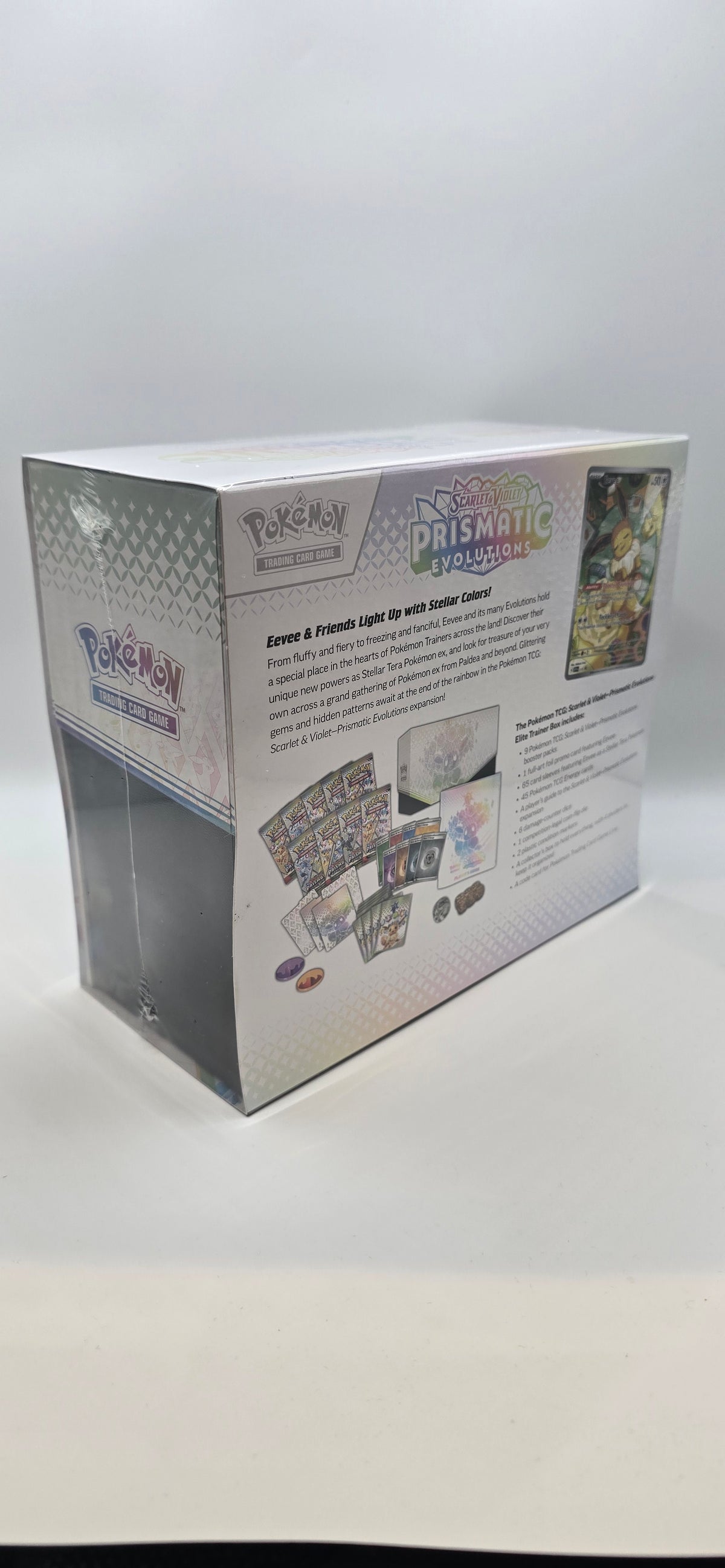 Pokémon TCG Scarlet & Violet Prismatic Evolutions Elite Trainer Box – Sealed