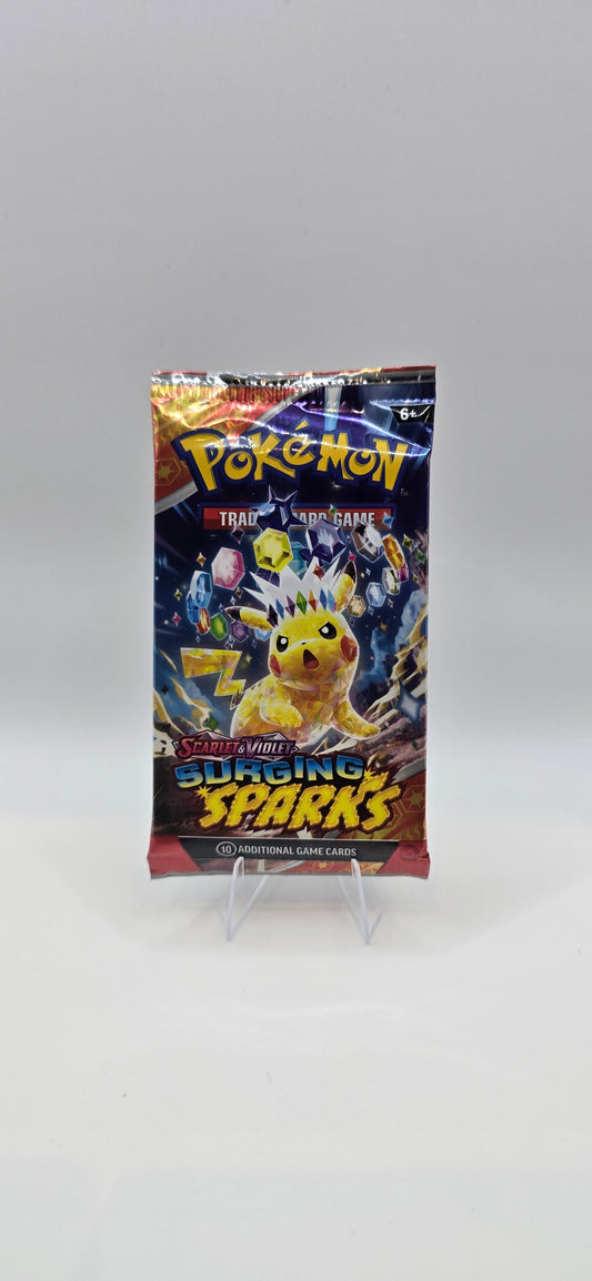Pokémon TCG: Surging Sparks Booster Pack – Sealed (Random Artwork)
