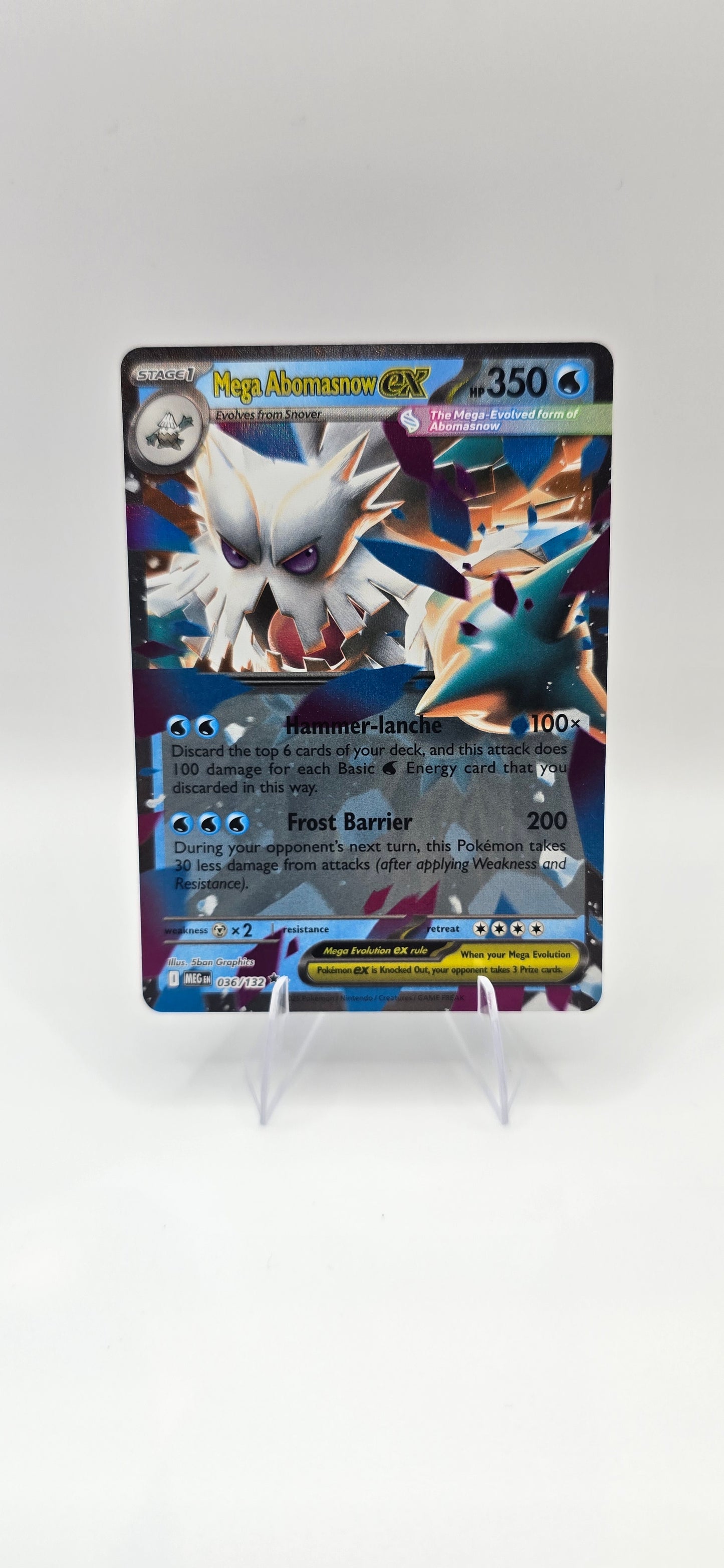 Mega Abomasnow ex 036/132 – Pokémon Card