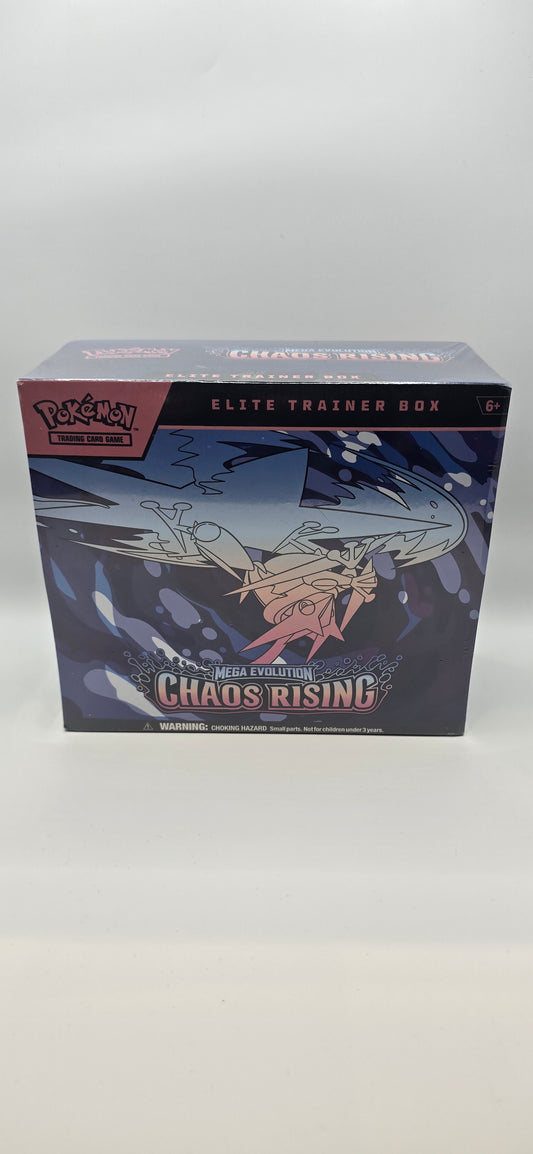 Pokémon TCG: Mega Evolution – Chaos Rising Elite Trainer Box (ETB) – Sealed