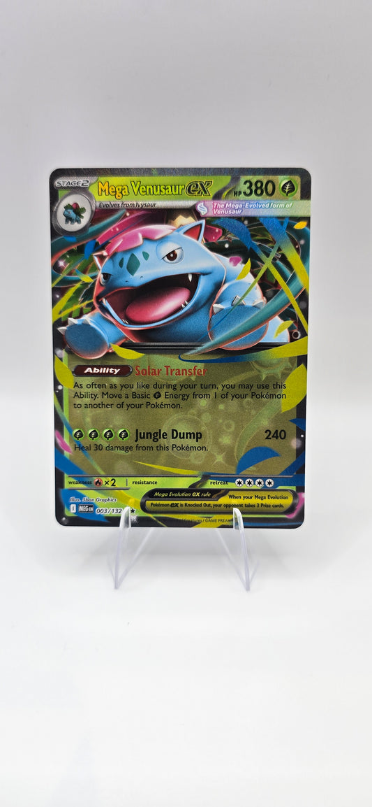 Mega Venusaur ex 003/132 – Pokémon Card