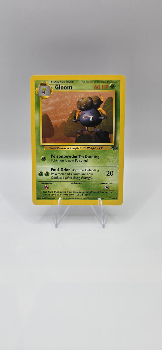 Gloom 37/64 – Vintage Jungle Set Pokémon Card
