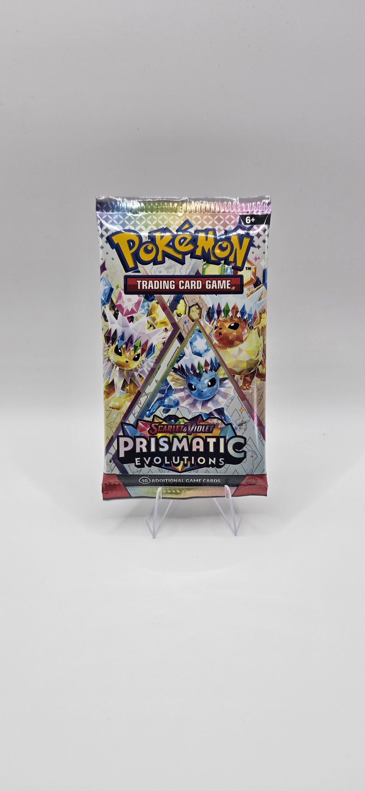 Pokémon TCG: Prismatic Evolutions Booster Pack – Sealed
