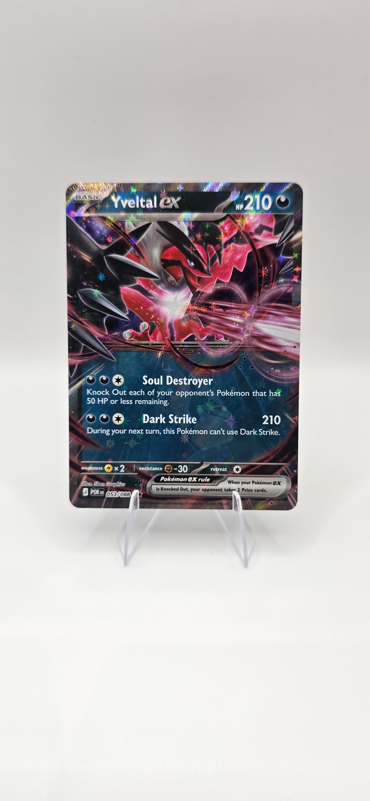 Yveltal ex 053/088 – Pokémon Card