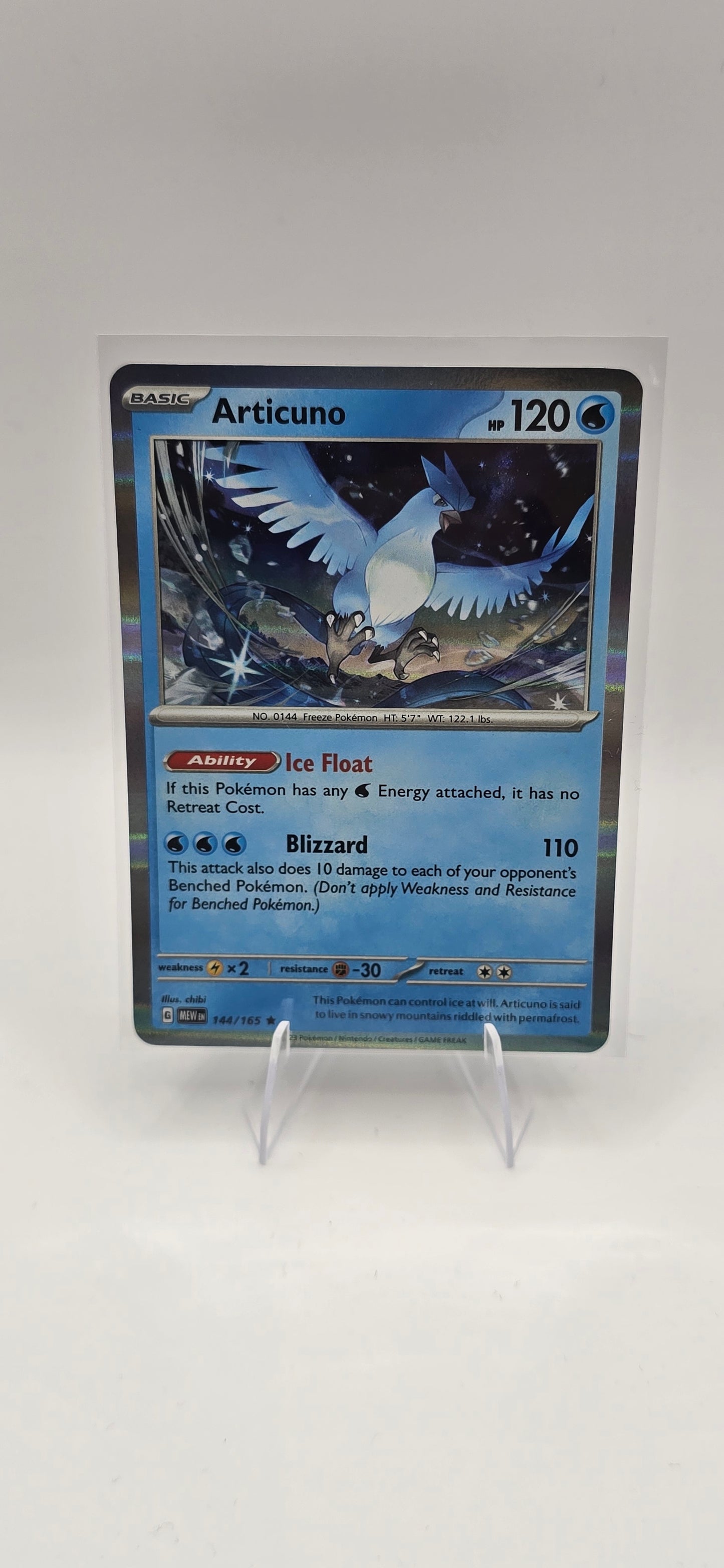 Articuno 144/165 - Pokémon 151 Holo