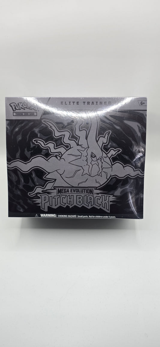 Pokémon TCG: Mega Evolution – Pitch Black Elite Trainer Box (ETB) – Sealed